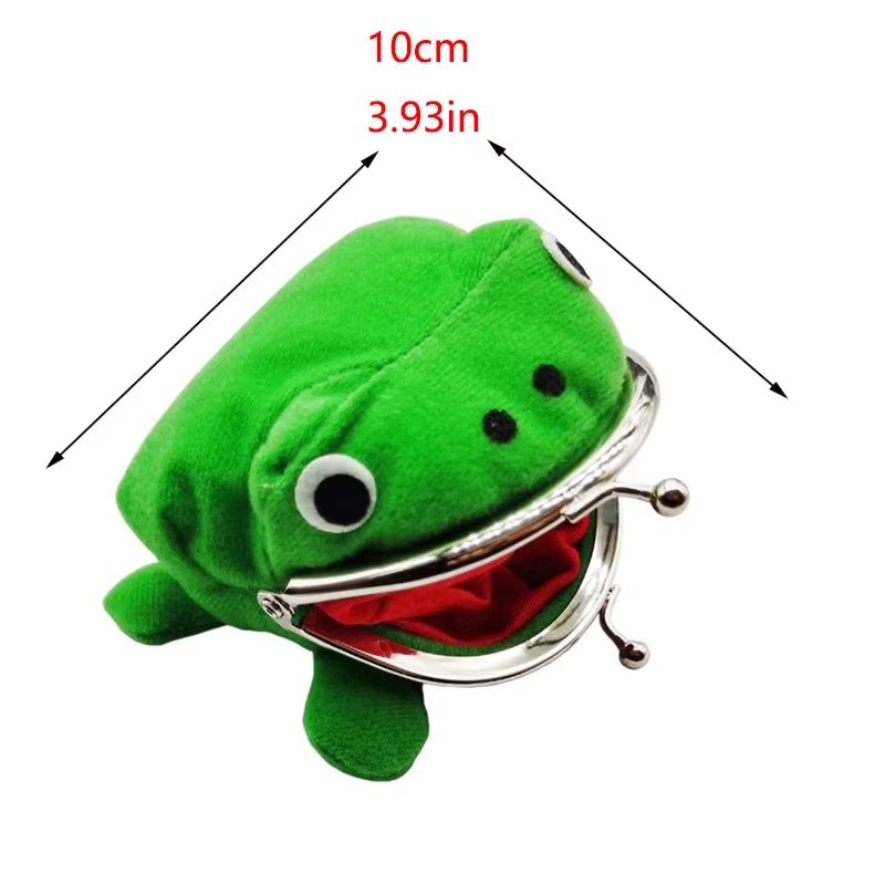 Plush Frog Coin Wallet Anime Ninja Wallet Halloween Role Playing Ninja Theme Party Gift