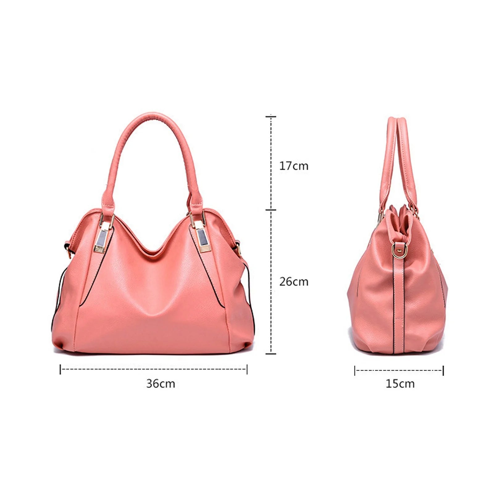 Crossbody Bags for Women Fashion Soft Leather Large Capacity Bag One Shoulder Bag Handbag Dark Blue