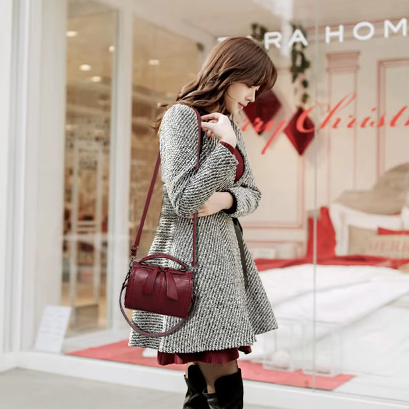 Fashion Elegant Handbag Women Shoulder Bag High Quality Crossbody Bags Designer PU Leather Ladies Hand Bags Tote
