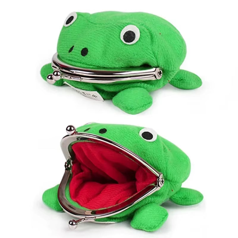 Plush Frog Coin Wallet Anime Ninja Wallet Halloween Role Playing Ninja Theme Party Gift