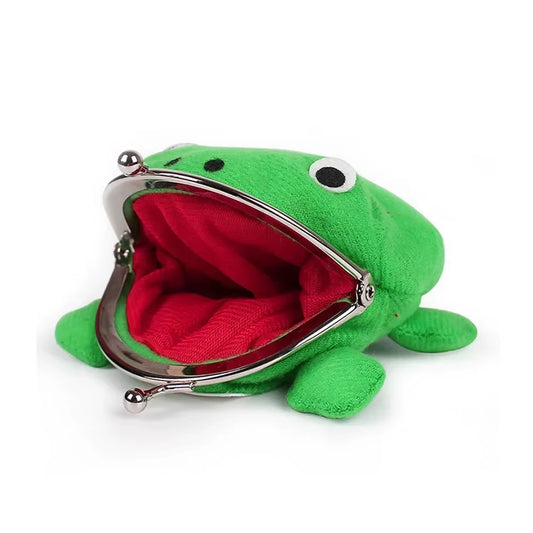 Plush Frog Coin Wallet Anime Ninja Wallet Halloween Role Playing Ninja Theme Party Gift