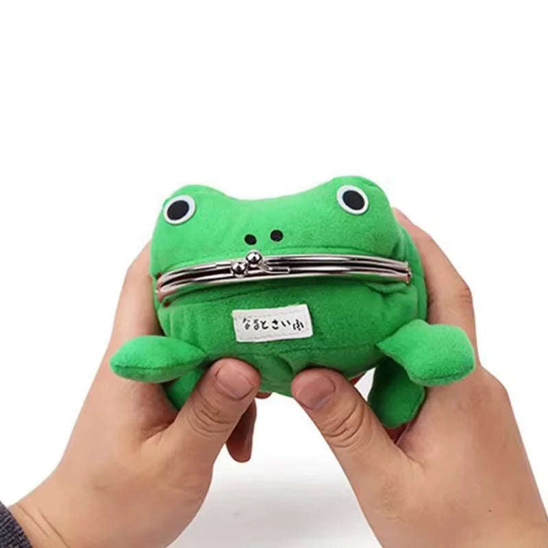 Plush Frog Coin Wallet Anime Ninja Wallet Halloween Role Playing Ninja Theme Party Gift