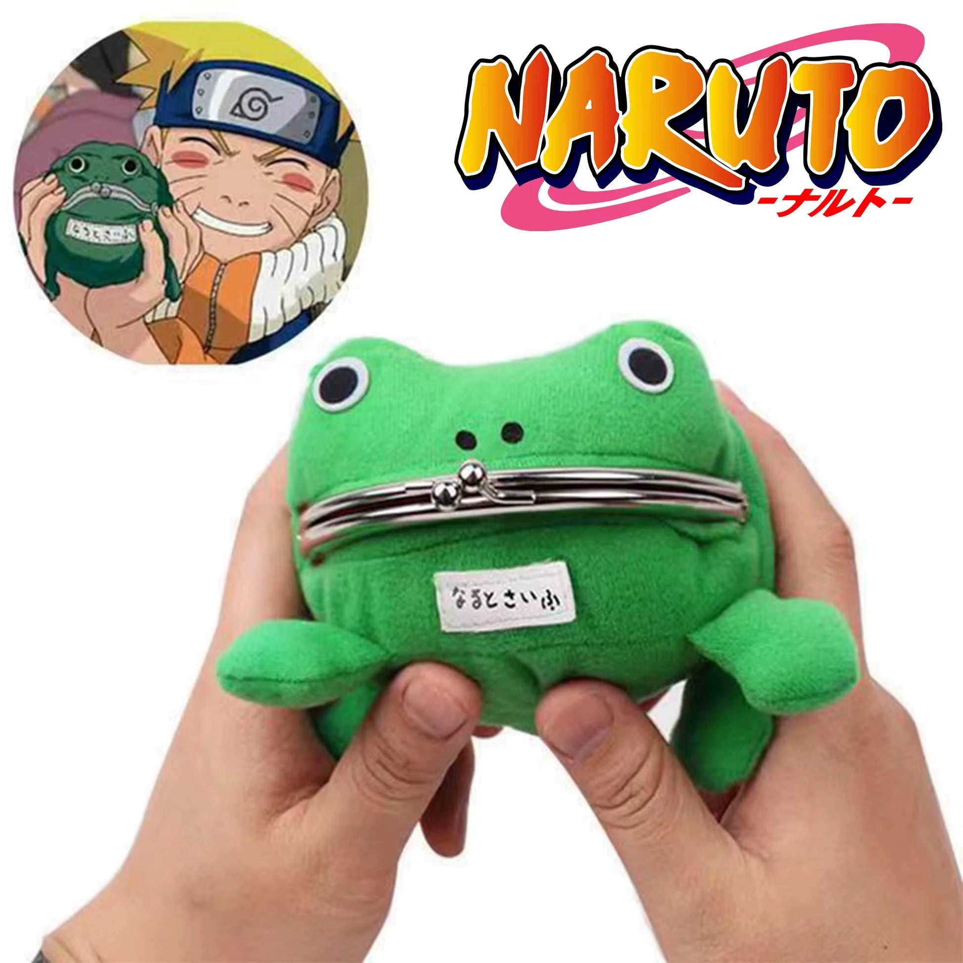 Plush Frog Coin Wallet Anime Ninja Wallet Halloween Role Playing Ninja Theme Party Gift