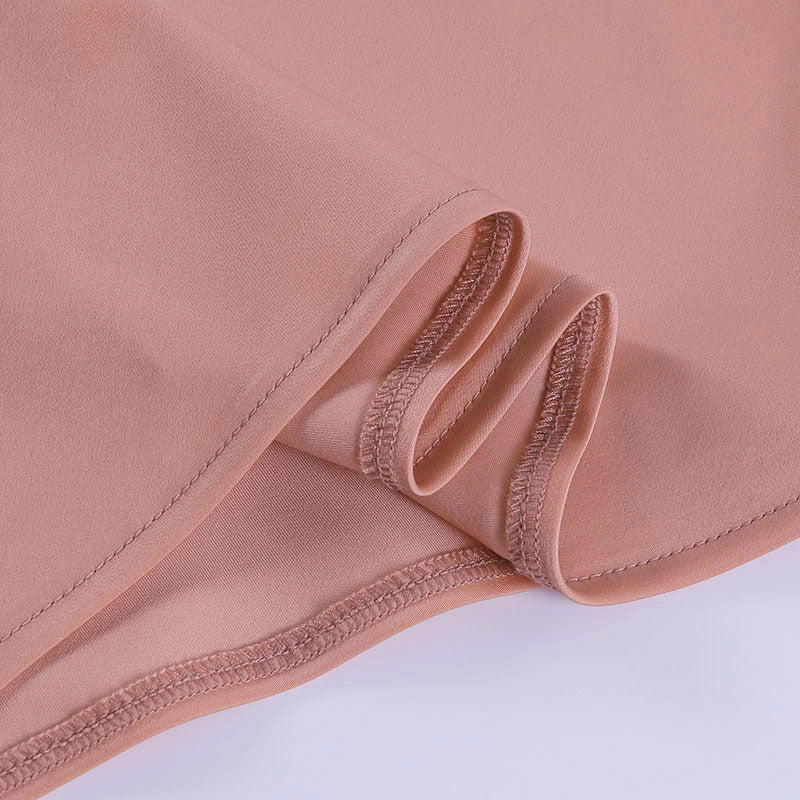 Satin Sizzle: The "I Can't Dance Without Tripping" Summer Mini Dress!