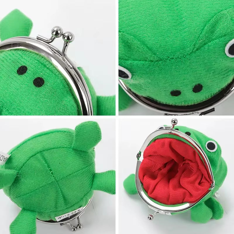 Plush Frog Coin Wallet Anime Ninja Wallet Halloween Role Playing Ninja Theme Party Gift